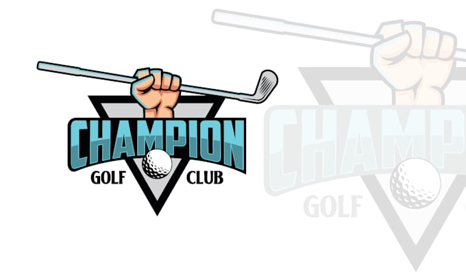 create professional golf club logo design