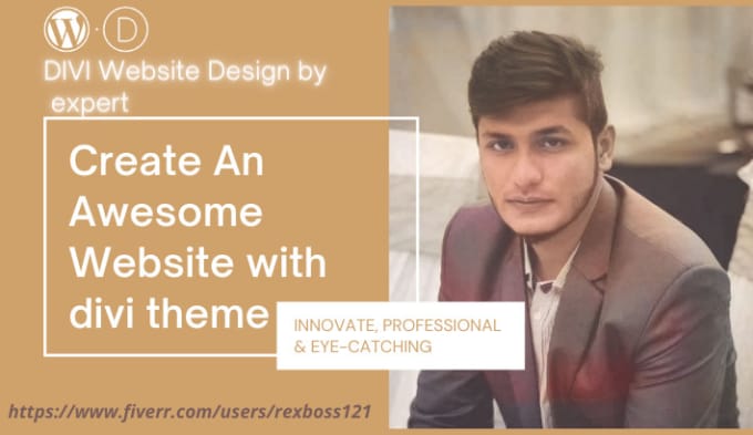 create or customize elegant divi wordpress website