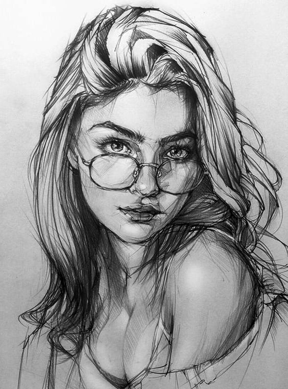 Draw realistic pencil sketch portrait illustration by Gaji_bro9 | Fiverr