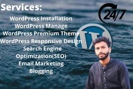 manage wordpress rebuild wordpress and maintain website