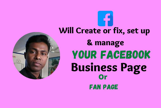 create, set up facebook business page