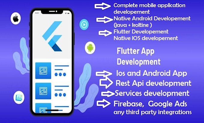 develop your android and ios app using flutter