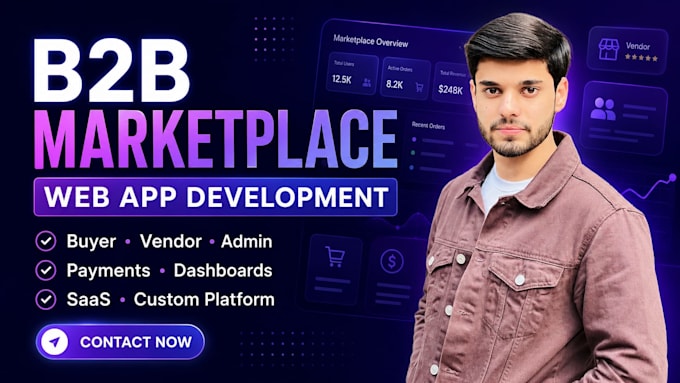 build a custom b2b marketplace web app
