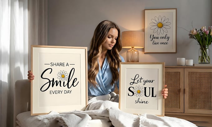 design unique typography posters, wall art, and word clouds