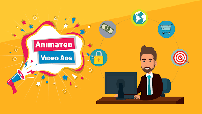 create an animated marketing video and short video ads