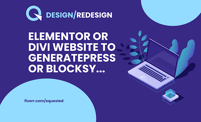 convert elementor or divi website to blocksy