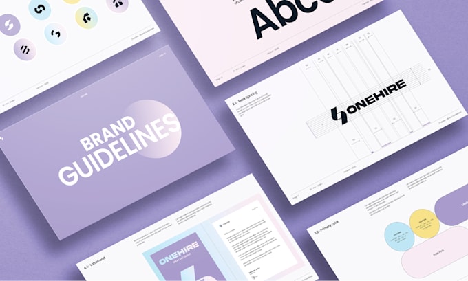 do logo design with brand style guide
