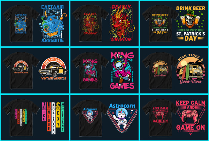 do custom tshirt for merchandise and bulk graphic tshirt design