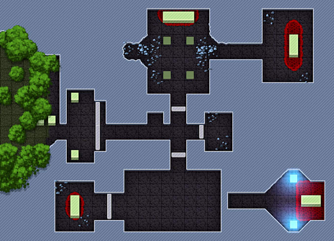make 2d digital maps for your game