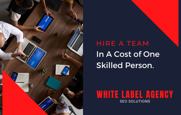 be a whitelabel SEO services agency