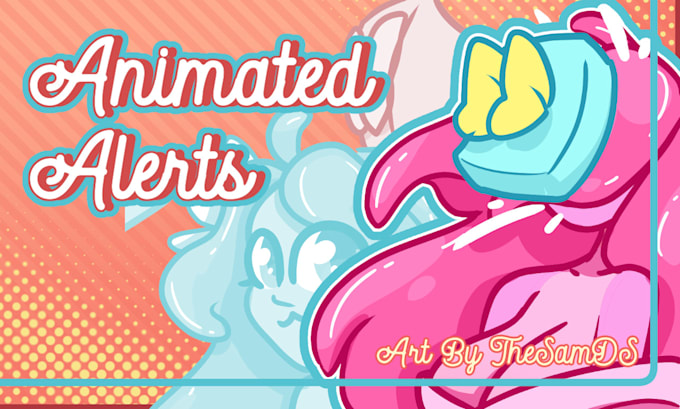 draw animated stream alerts