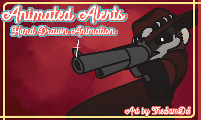 draw animated stream alerts