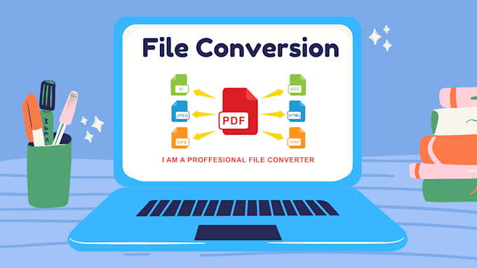 do any type of PDF file conversion, PDF to word or excel