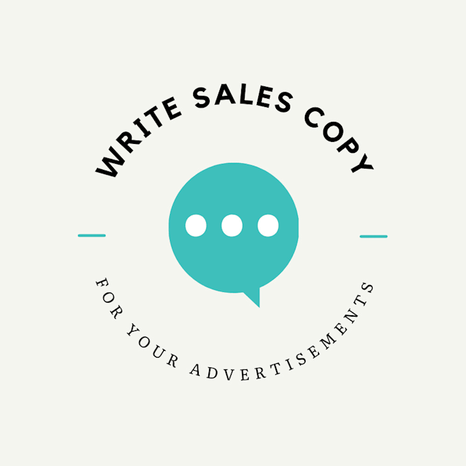 Write sales copy for your social media advertisements by Quickcopyqueen ...