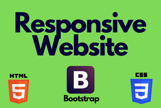 Build a website using html5, css3, and bootstrap5 by Rizwansyeed | Fiverr