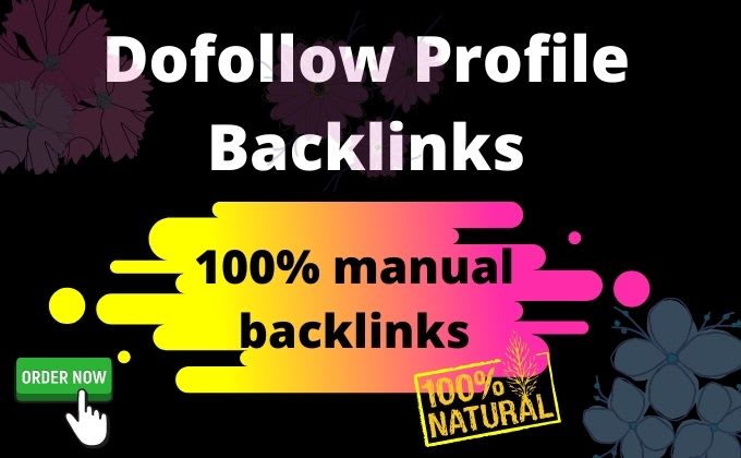 create dofollow profile backlinks in linkbuilding job