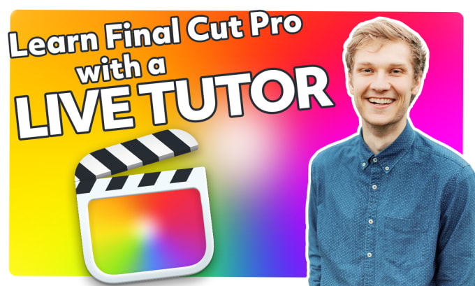 Hire a freelancer to give video editing lessons in final cut pro