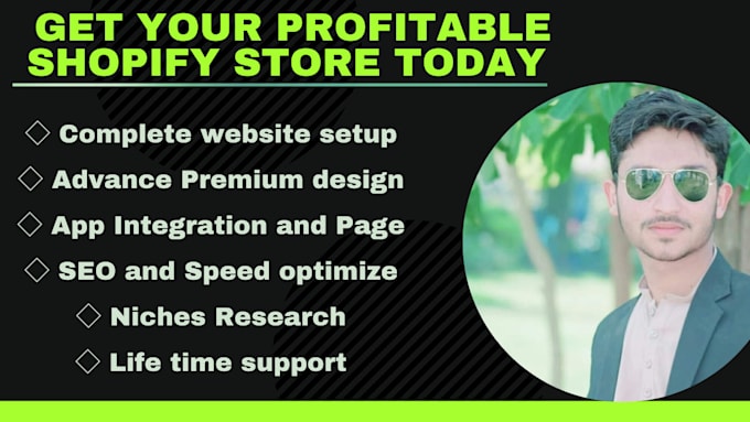 design 7 figure shopify dropshipping store
