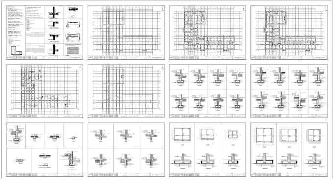draw anything in autocad 2d, architectural, structural plans