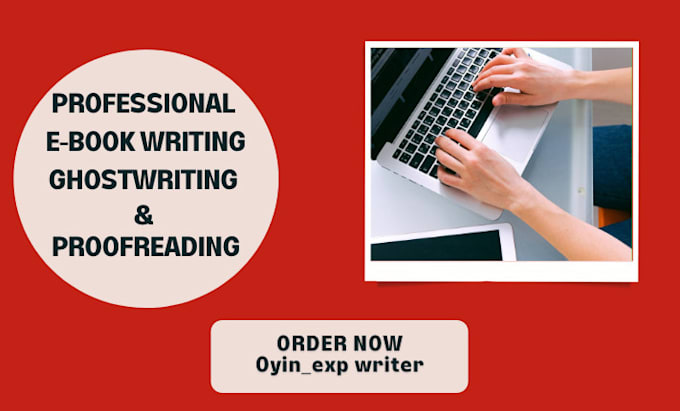 Big Deals! I will be your perfect book writer  for $40