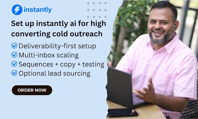 set up instantly ai for high converting cold outreach email marketing