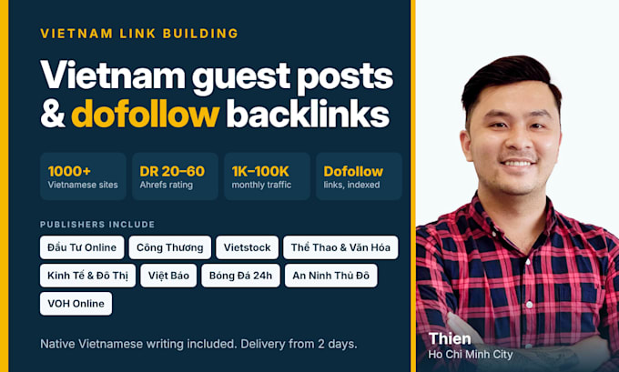 publish vietnam guest post with vietnam backlinks on real traffic sites