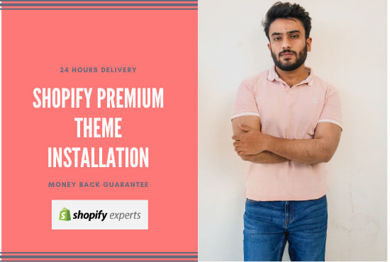 install shopify theme same as demo and customization