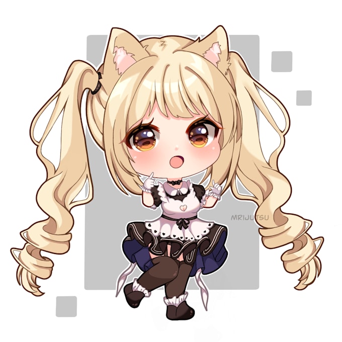 draw chibi style characters