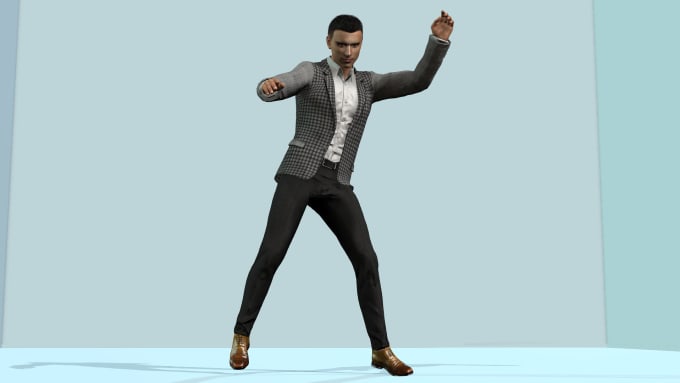 create professional 3d animated music dance video