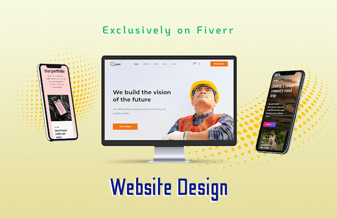 create responsive professional wordpress website design