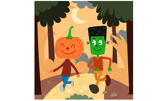 make a greeting card illustration