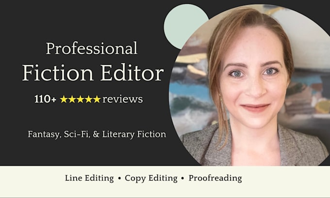 line edit, copy edit, and proofread your novel