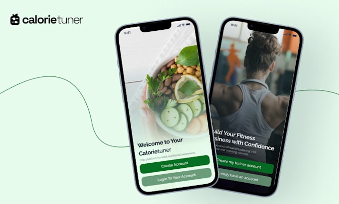 do website and mobile app UI UX and watch app UI UX design