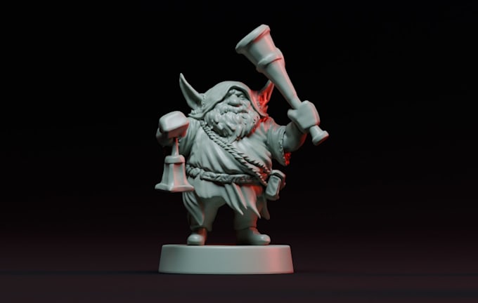 sculpt creatures and characters for 3d printing