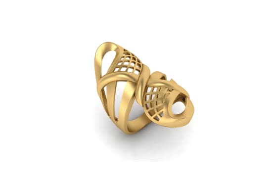do 3d cad model jewelry design