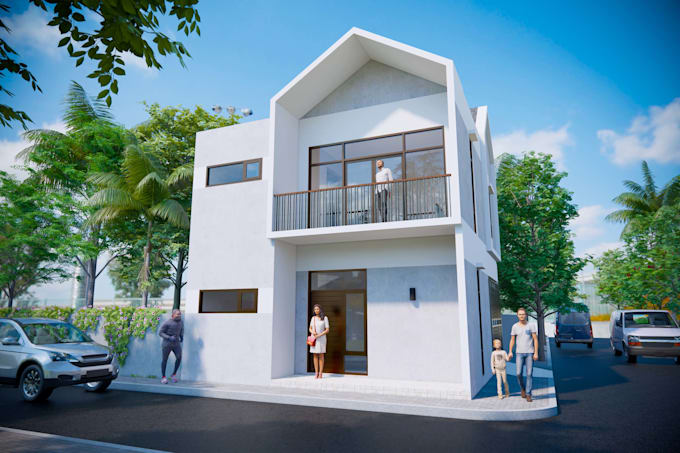 do realistic architectural rendering
