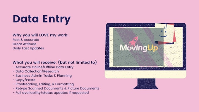 precise data entry and data analytics