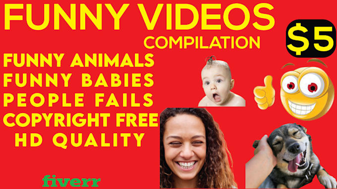 create funny compilation videos for youtube channel