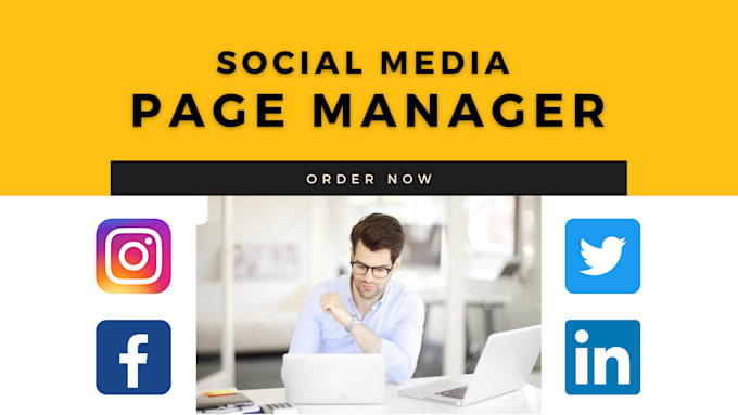 be your facebook and instagram community manager