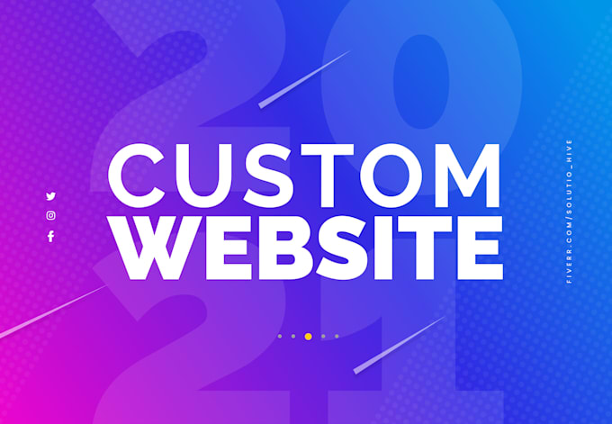 develop custom wordpress website design, website development