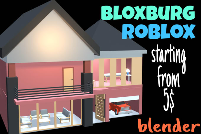 Create house, map, shops, buildings for roblox by Shmuhammadhamza