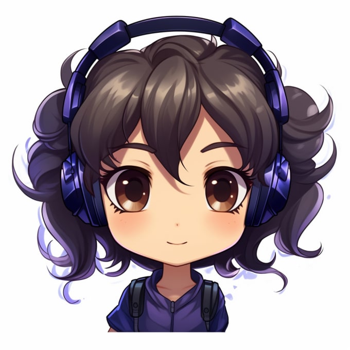 Download Cute Kawaii Anime Twitch And YouTube Wallpaper | Wallpapers.com