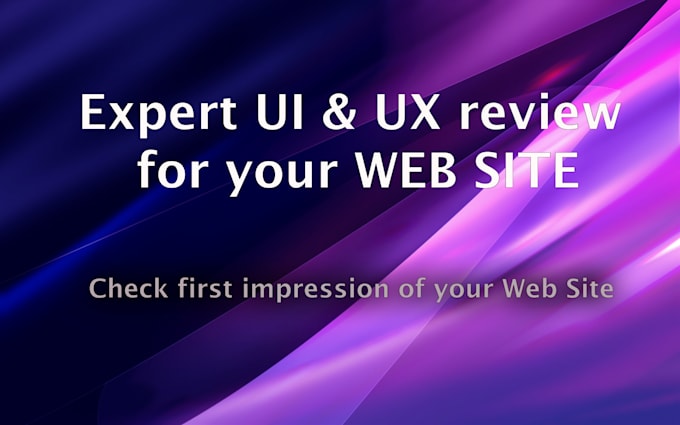 do user testing for web sites and mobile applications
