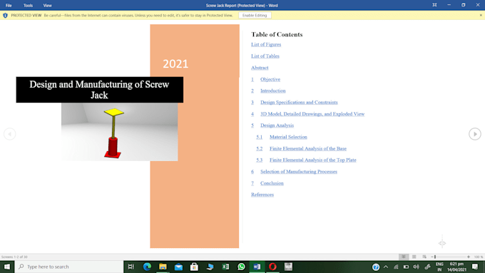 write mechanical engineering technical reports