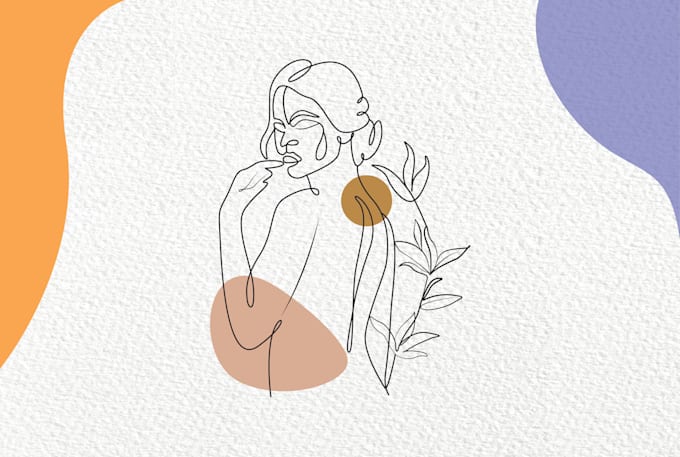 draw one line art, minimalist line art illustration with in 2 hours