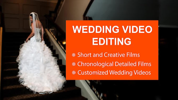 make professional wedding video editing