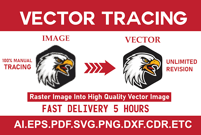 vectorize your logo or image into vector