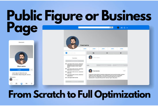 create public figure or business page