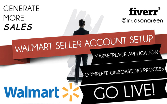 Hire a freelancer to setup and optimize your walmart seller central account