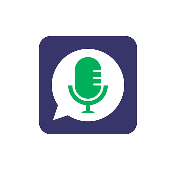 do excellent podcast logo with my creative thinking